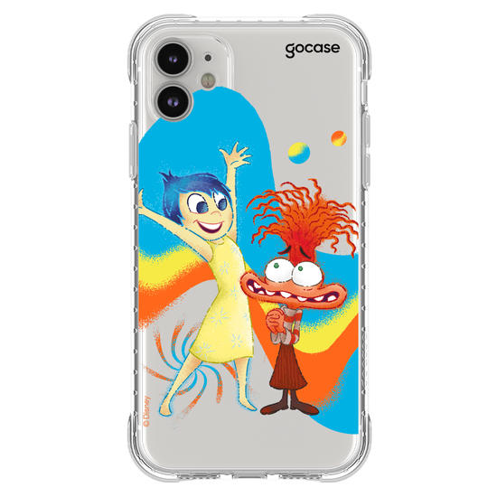 Capinha para celular Divertidamente - Alegria e Ansiedade
