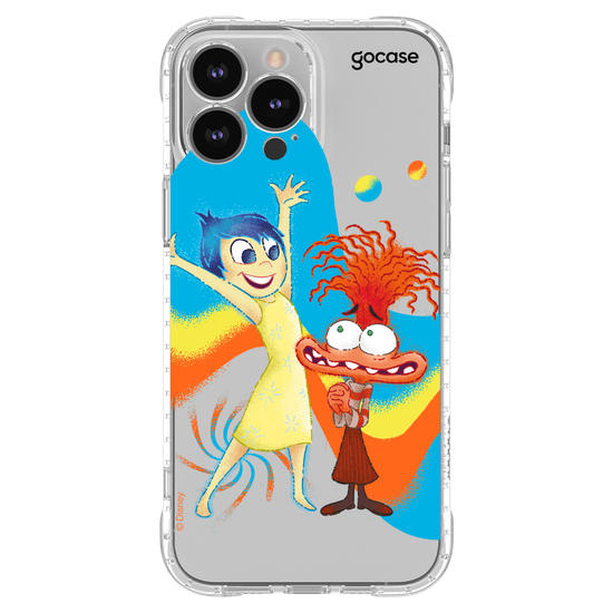 Capinha para celular Divertidamente - Alegria e Ansiedade