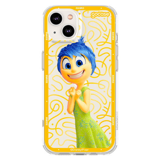 Capinha para celular  Divertidamente - Alegria Borda