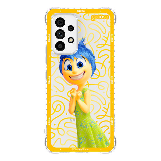 Capinha para celular  Divertidamente - Alegria Borda