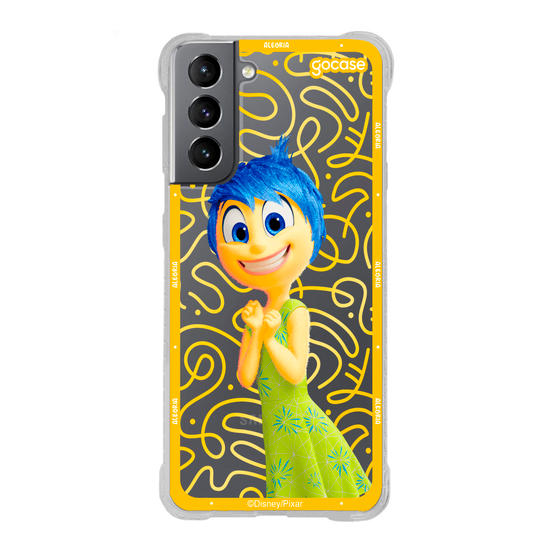 Capinha para celular  Divertidamente - Alegria Borda