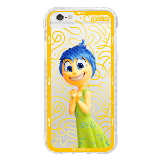 Capinha para celular  Divertidamente - Alegria Borda