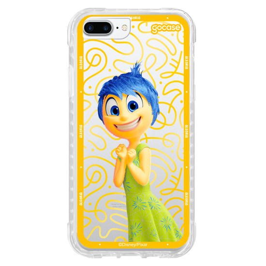 Capinha para celular  Divertidamente - Alegria Borda