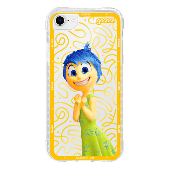 Capinha para celular  Divertidamente - Alegria Borda