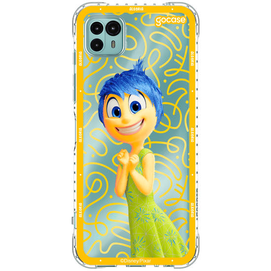 Capinha para celular  Divertidamente - Alegria Borda