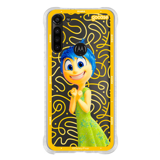 Capinha para celular  Divertidamente - Alegria Borda