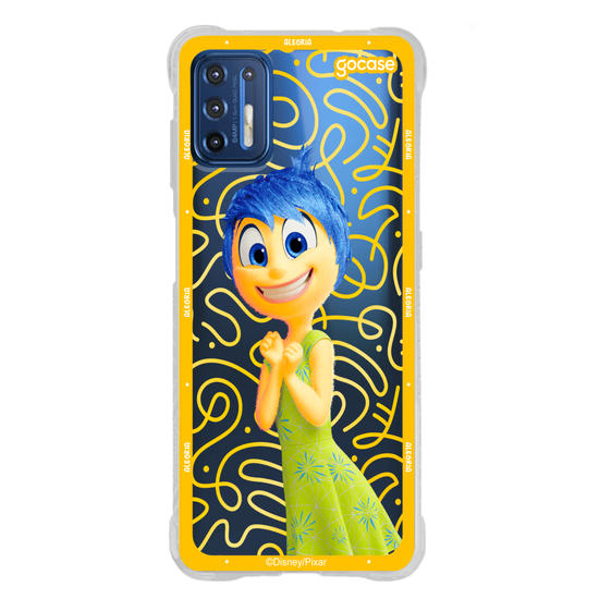 Capinha para celular  Divertidamente - Alegria Borda