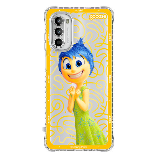 Capinha para celular  Divertidamente - Alegria Borda