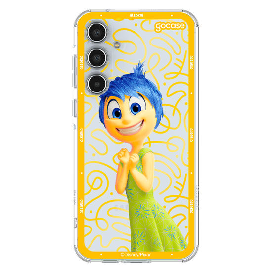 Capinha para celular  Divertidamente - Alegria Borda