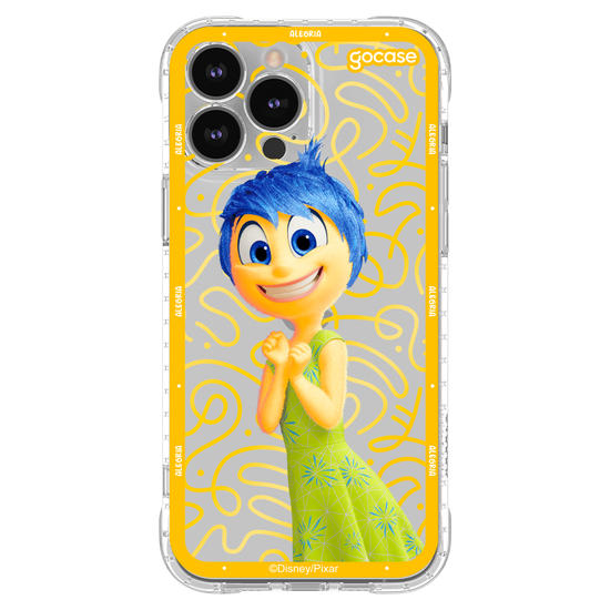 Capinha para celular  Divertidamente - Alegria Borda