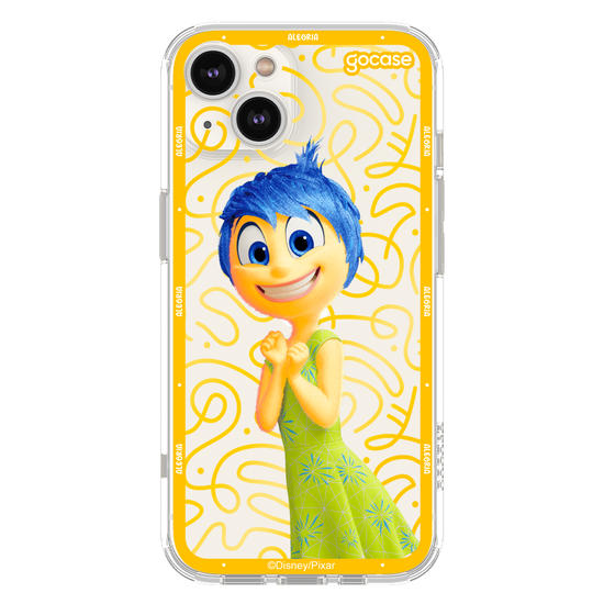 Capinha para celular  Divertidamente - Alegria Borda