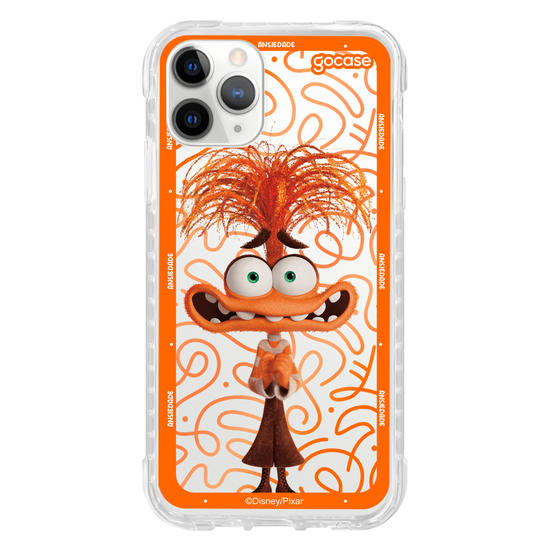 Capinha para celular  Divertidamente - Ansiedade Borda