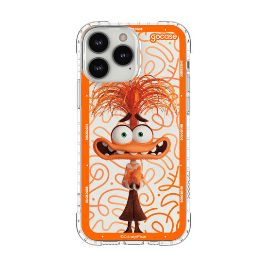 Capinha para celular  Divertidamente - Ansiedade Borda