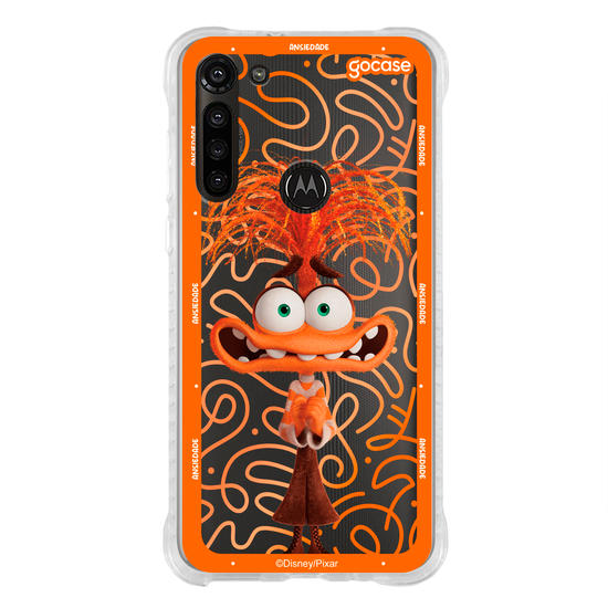 Capinha para celular  Divertidamente - Ansiedade Borda