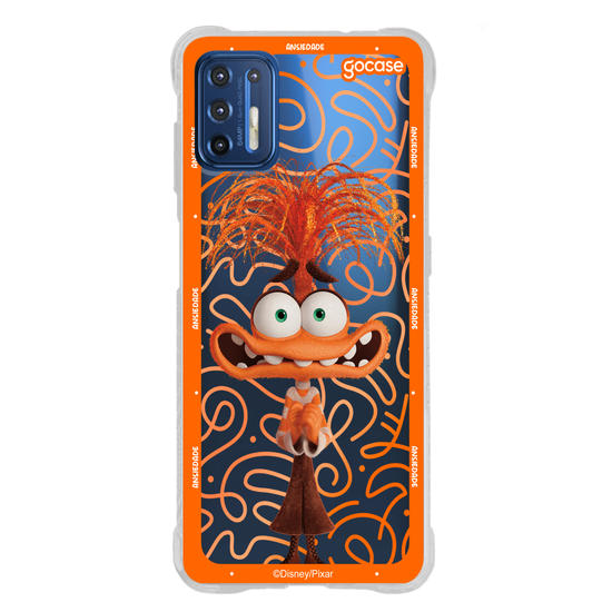 Capinha para celular  Divertidamente - Ansiedade Borda