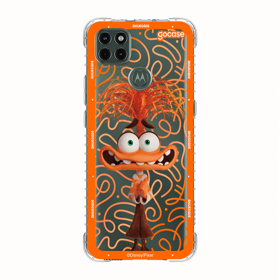 Capinha para celular  Divertidamente - Ansiedade Borda