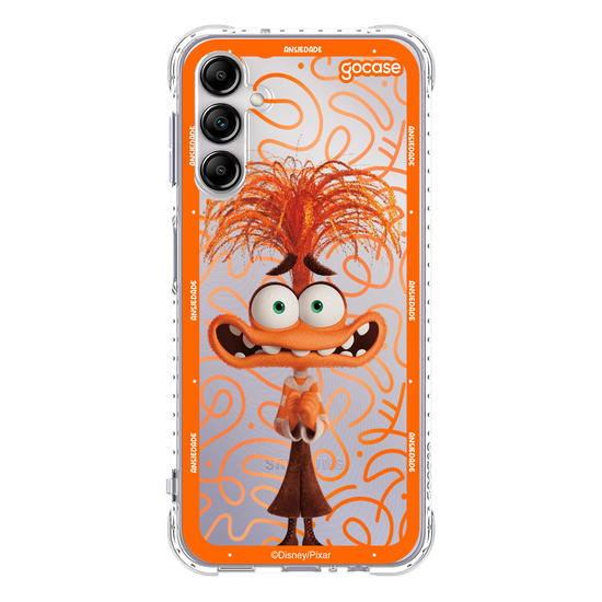 Capinha para celular  Divertidamente - Ansiedade Borda