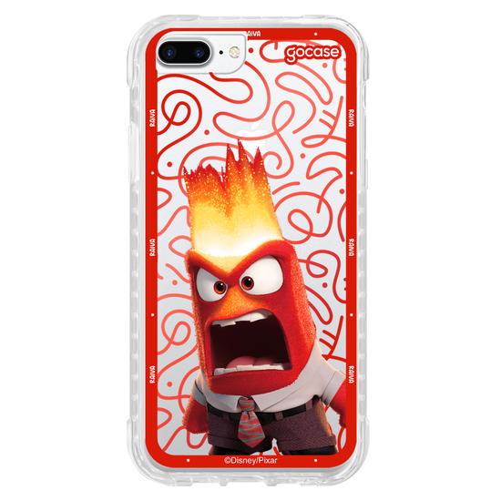 Capinha para celular  Divertidamente - Raiva Borda