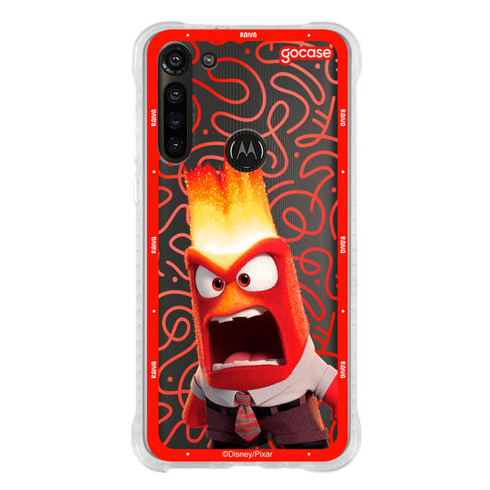 Capinha para celular  Divertidamente - Raiva Borda