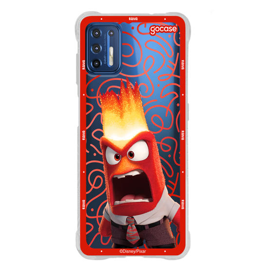 Capinha para celular  Divertidamente - Raiva Borda