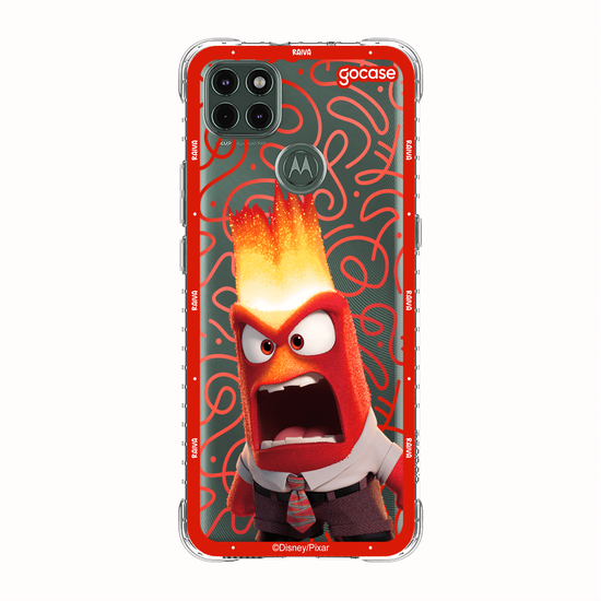 Capinha para celular  Divertidamente - Raiva Borda