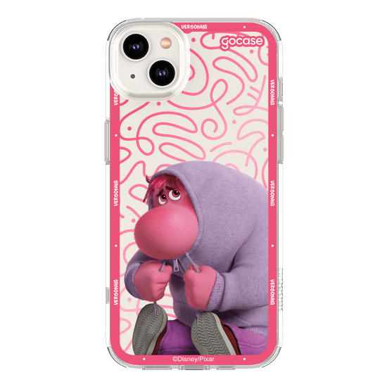 Capinha para celular  Divertidamente - Vergonha Borda