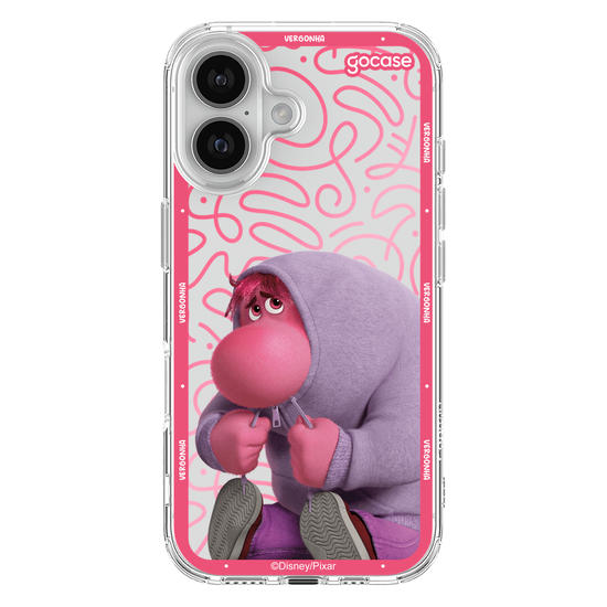 Capinha para celular  Divertidamente - Vergonha Borda