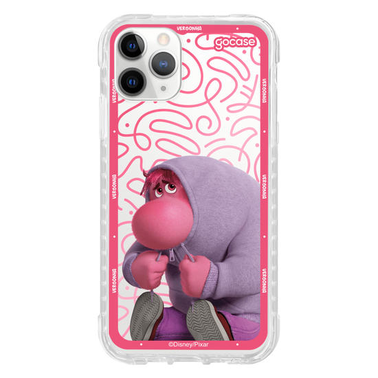 Capinha para celular  Divertidamente - Vergonha Borda