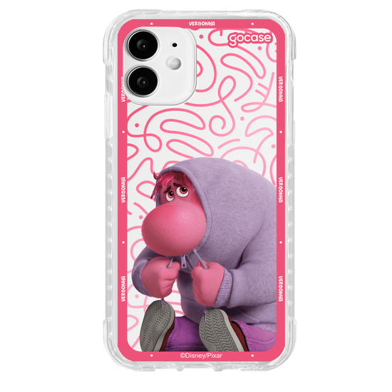 Capinha para celular  Divertidamente - Vergonha Borda