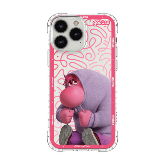 Capinha para celular  Divertidamente - Vergonha Borda