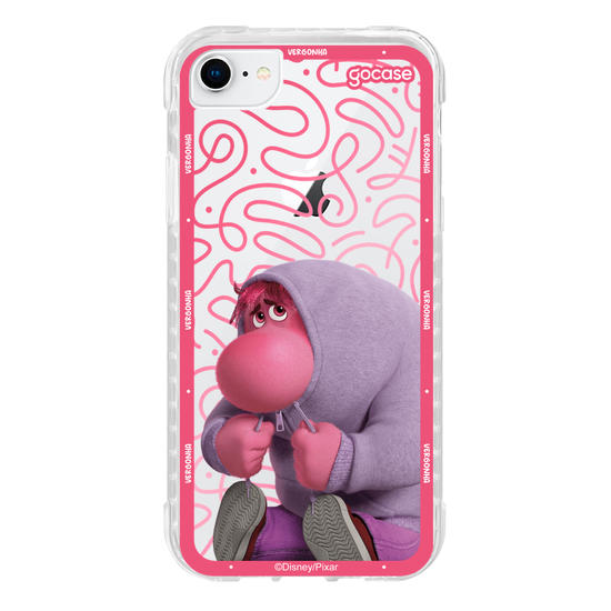 Capinha para celular  Divertidamente - Vergonha Borda