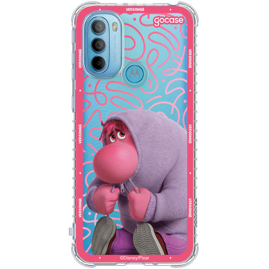 Capinha para celular  Divertidamente - Vergonha Borda