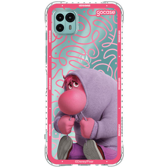 Capinha para celular  Divertidamente - Vergonha Borda