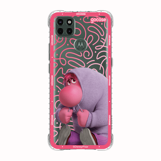 Capinha para celular  Divertidamente - Vergonha Borda
