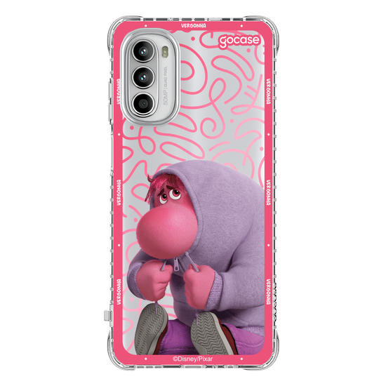 Capinha para celular  Divertidamente - Vergonha Borda