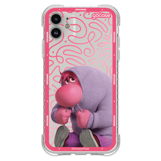 Capinha para celular  Divertidamente - Vergonha Borda