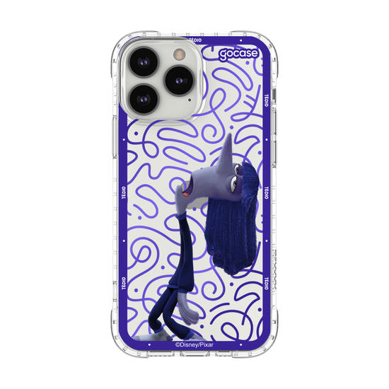 Capinha para celular  Divertidamente - Tédio Borda