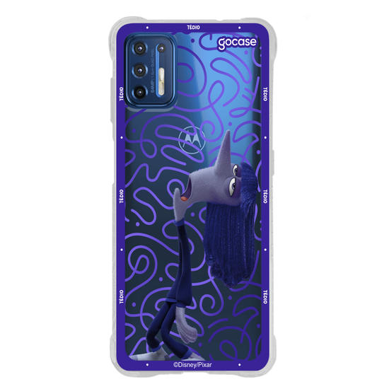 Capinha para celular  Divertidamente - Tédio Borda