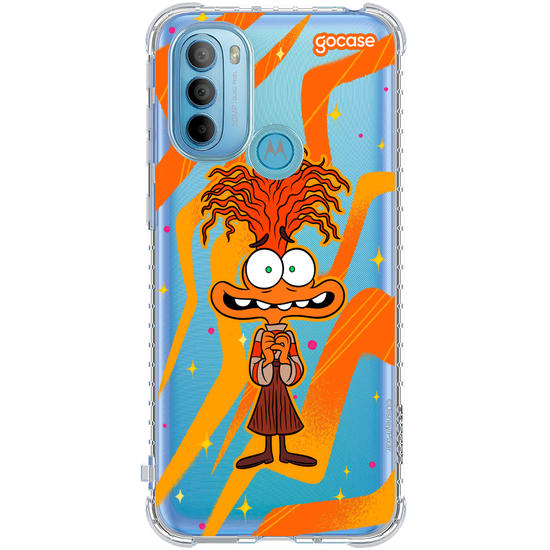 Capinha para celular  Divertidamente - Ansiedade