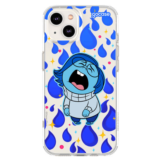 Capinha para celular  Divertidamente - Tristeza