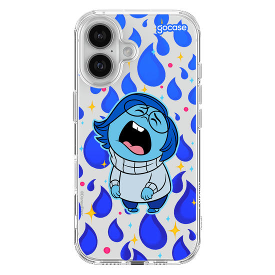 Capinha para celular  Divertidamente - Tristeza