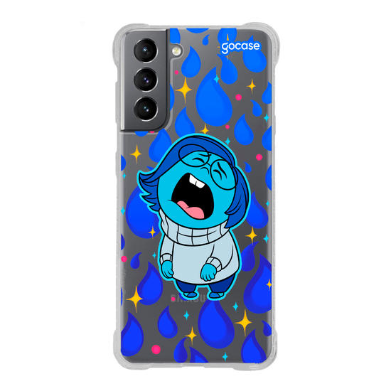 Capinha para celular  Divertidamente - Tristeza