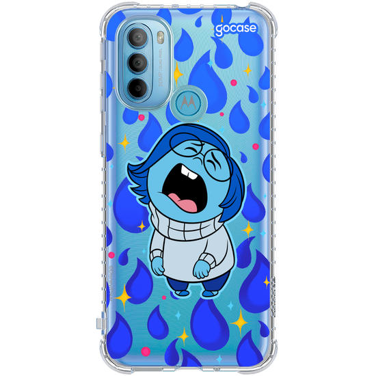 Capinha para celular  Divertidamente - Tristeza
