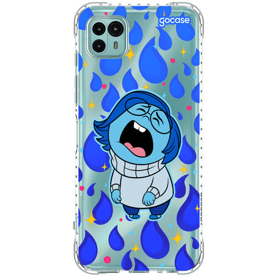 Capinha para celular  Divertidamente - Tristeza