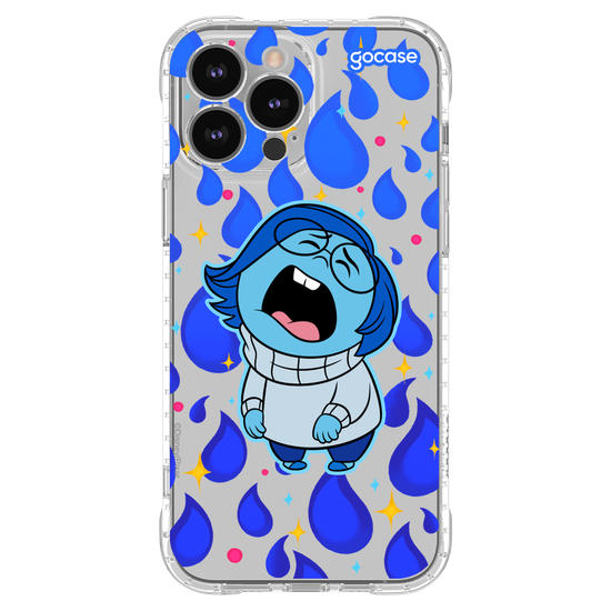 Capinha para celular  Divertidamente - Tristeza