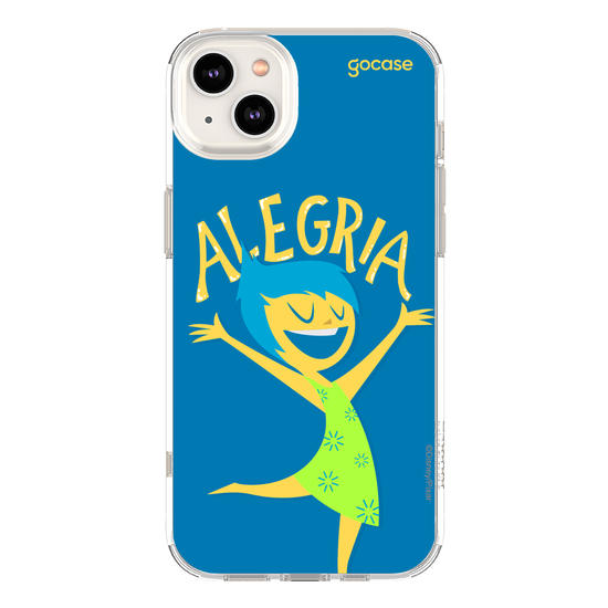 Capinha para celular  Divertidamente - Alegria Lettering