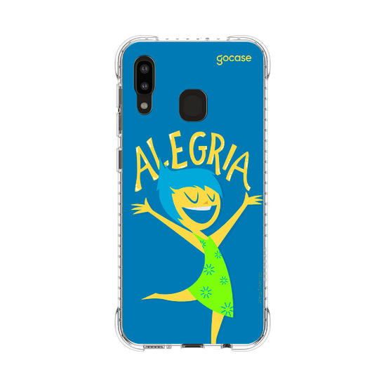 Capinha para celular  Divertidamente - Alegria Lettering