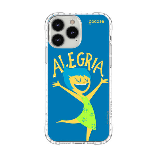 Capinha para celular  Divertidamente - Alegria Lettering