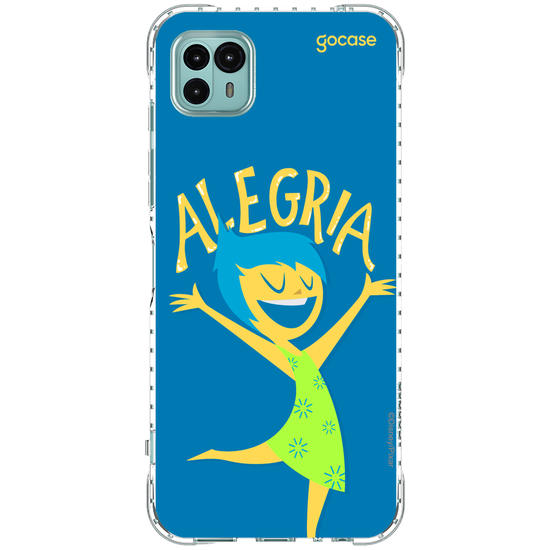 Capinha para celular  Divertidamente - Alegria Lettering