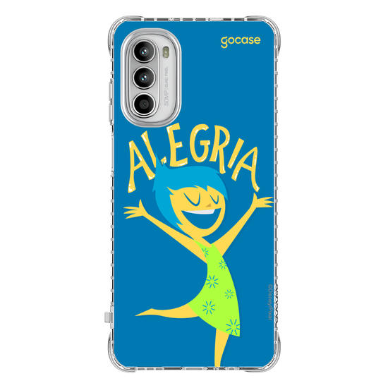 Capinha para celular  Divertidamente - Alegria Lettering
